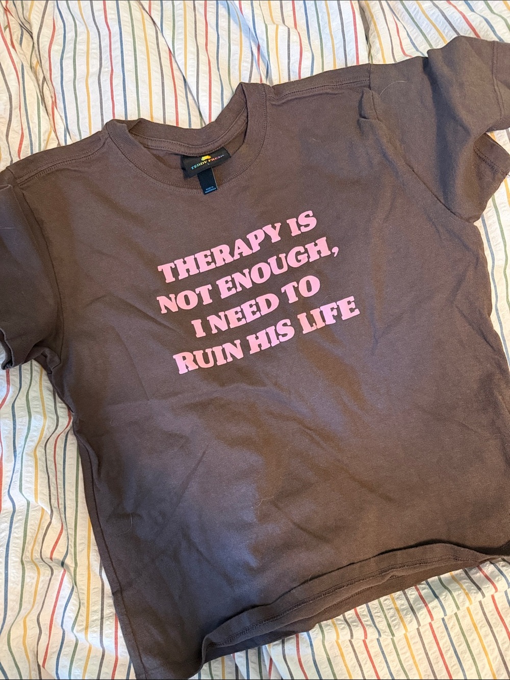 Teddy Fresh Brown Tee